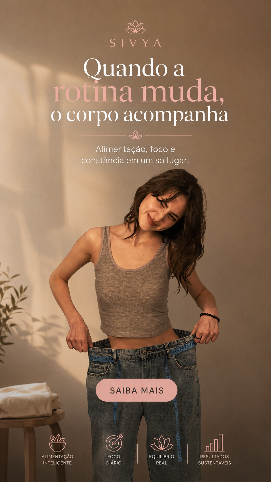 Rotina leve, resultados reais