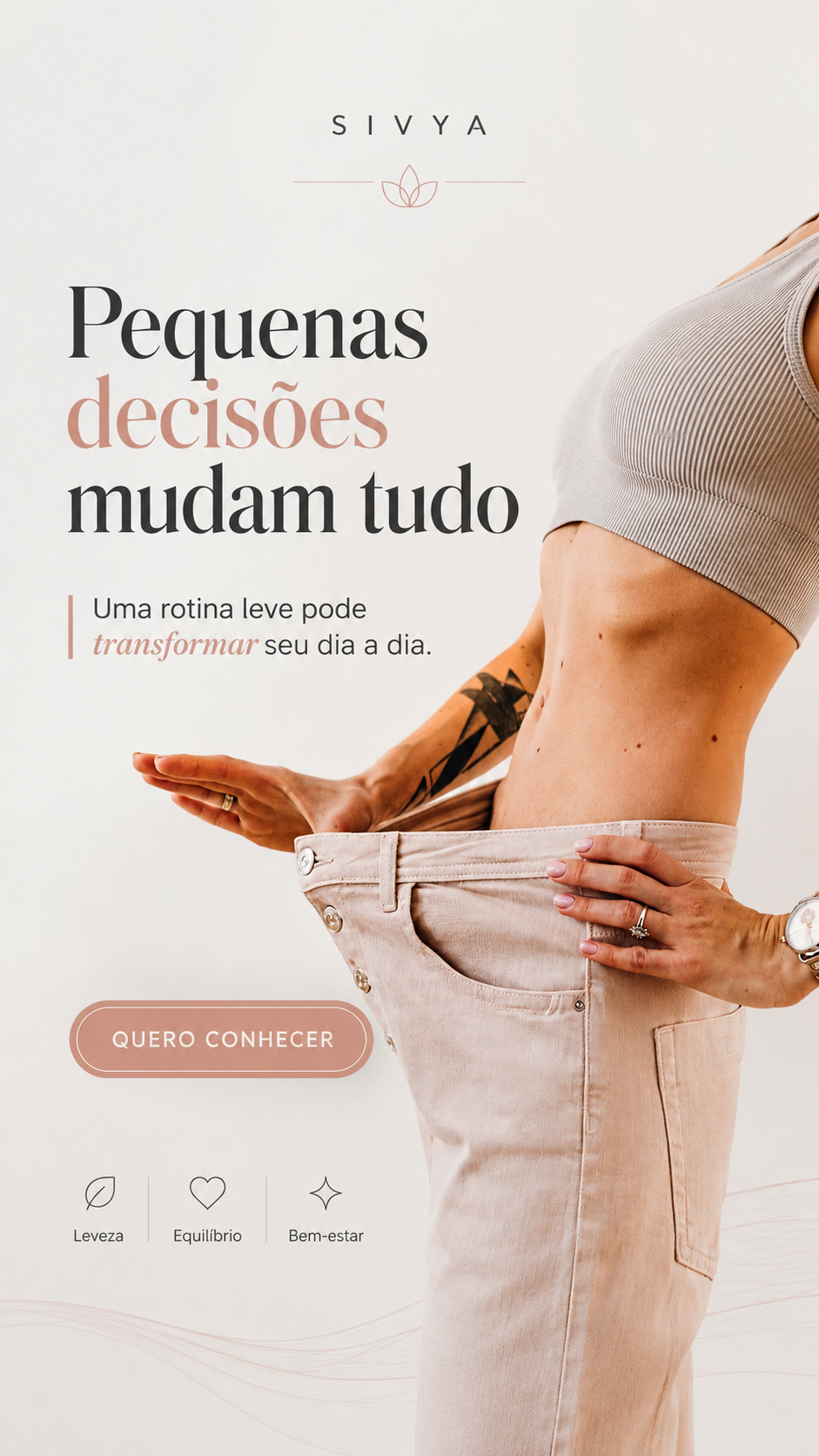 Pequenas decisões mudam tudo